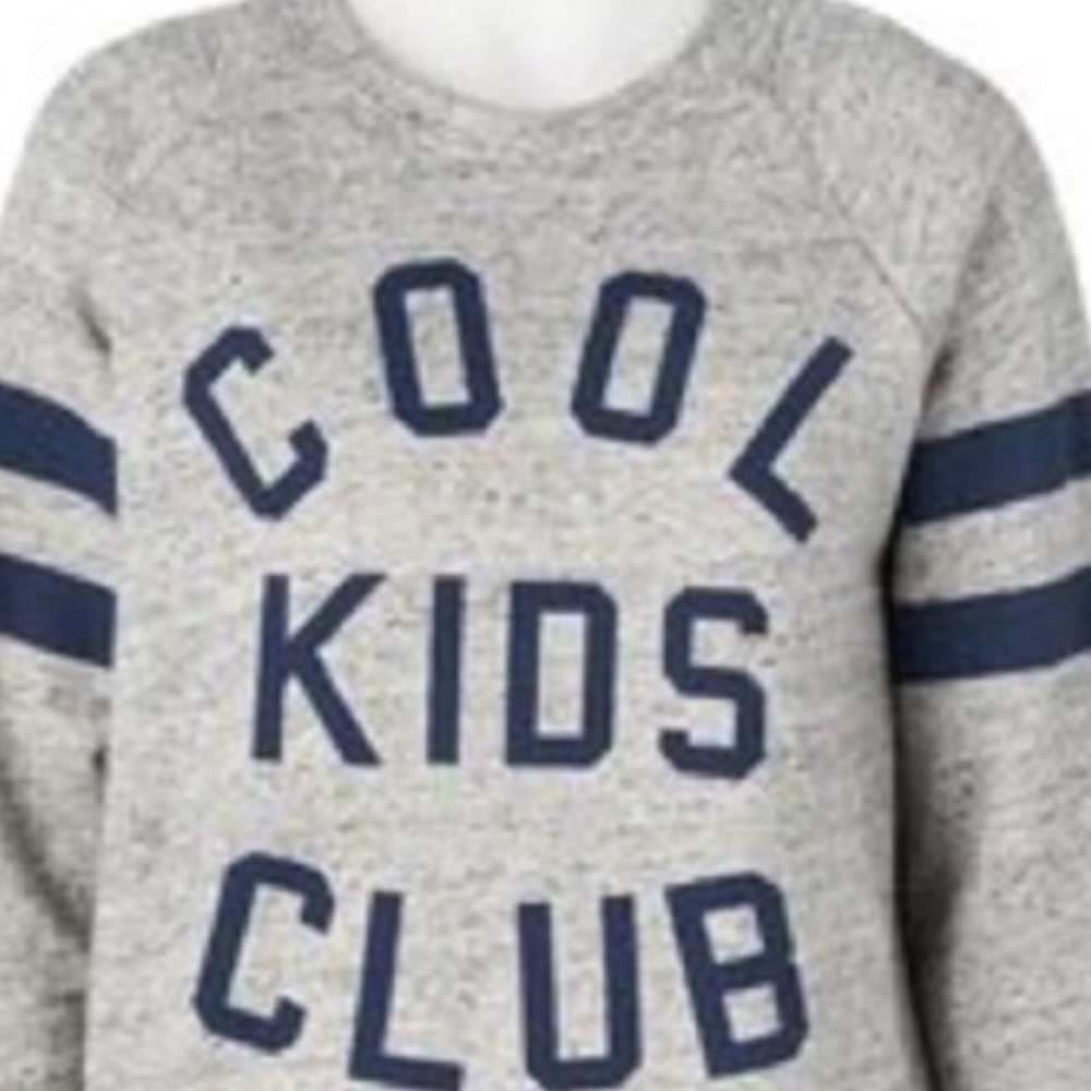 Cool kids club sz Large top sweatshirt